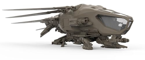 Pipigirl Meng Original-Lizenz 1:72 Plastikmodellbausätze, Dune Serie Atreides Ornithopter Modell DS-007, Sammlerstück, einfach zu montierende Sci-Fi-Filmfiguren (DS-009)