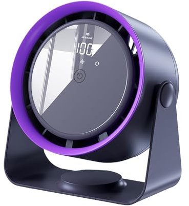 Usb Mini Desk Fan Standing Fans For Bedroom Dotmalls Desktop Wall Mounted Bladeless Fan Dotmalls Coldeez 2024 Sherum Coldeez Digital Display Charging Air Circulation Fan