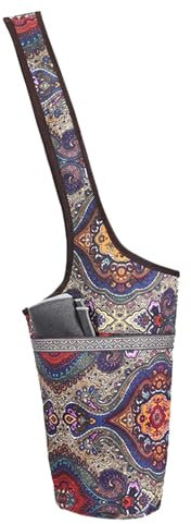 TOTE BAG YOGA MAT - Langes Yoga-Zubehör, Yogamatten-Tasche | Boho-Mode-Sportzubehör-Organizer passt für die meisten Größen von Multifunz-Pads