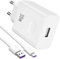 35 W Supercharge Caricabatterie Rapido per Honor X6b X8c X8b Magic7 6 Lite 200 Smart/Lite,35 W Supercharge Charger con 5 A Cavo USB C 1 m per Honor 400 90 70 Lite Magic6 6Pro X8a X7a X6a Pad X8a X9a 9