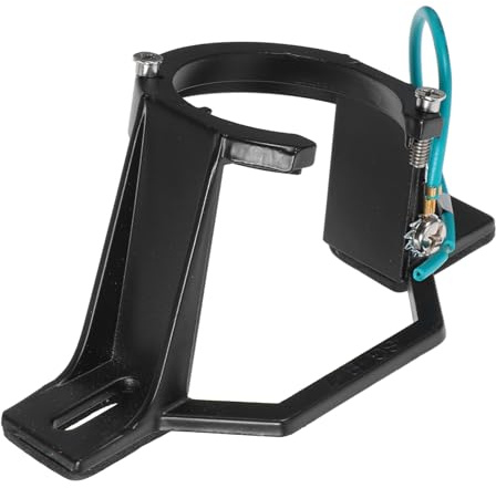 Supporto da Soffitto per Ventilatore in Alluminio Pressofuso Nero | Tetto Inclinato, Montaggio Stabile e Semplice, Atmosfera Estiva per Cathedral e Outdoor