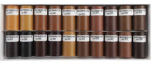 BAO 100/B Weichwachs Polstermöbel-20 Halbstangen, Polstermöbel