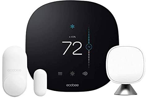 ecobee3 Lite Smart Thermostat with Whole Home Sensors Bundle