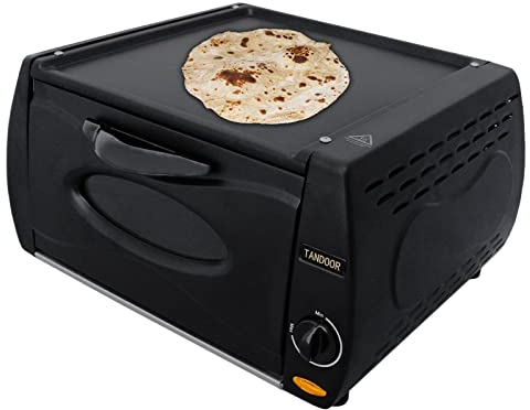 Tandoor Forno Elettrico per la cottura di pani e pizze, chapati, roti, pane naan, manakish, lahmacun ,tandoori, dispositivo per cucinare, alluminio e vetro