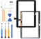LADYSON Écran tactile numériseur 10,1 pour Samsung Galaxy Note 10.1 SM-P600 P600 P601 P605 Écran tactile Capteur Tablette PC Kit de pièces de rechange (Noir)