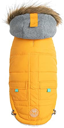 GF Pet Elasto-Fit Winter Sailor Parka Gelb Medium