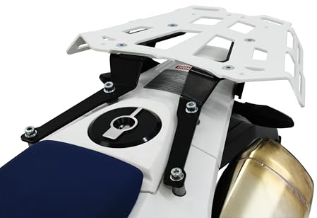 ZIEGER Gepäckbrücke kompatibel mit Husqvarna 701 Enduro weiß