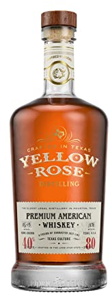 Yellow Rose Premium American Whiskey 0,7L (40% Vol) - [Enthält Sulfite]