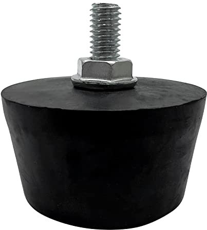 4Pcs Air Compressor Rubber Feet,No Oil Machine Shock-Absorbing Foot Pads,Black(M8 Speaker)