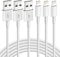 Jeercor iPhone Charger Cable 3 Pack 3FT/1M Apple MFi Certified Lightning Fast Charging Cords Compatible with 14 13 12 11 XS XR X Pro Max Mini 8 7 6S 6 Plus 5S SE (OCEEK-CA01)