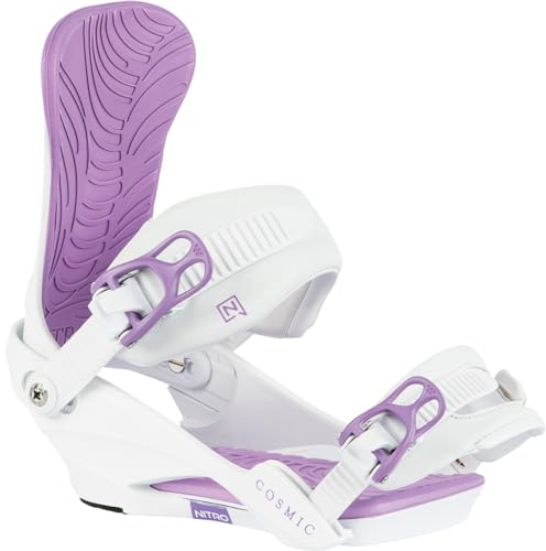 Nitro Damen Cosmic Snowboardbindung, White Lavender, S/M