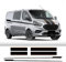6 Stück/Los Motorhaube Seite Hecktür Aufkleber, für F=ord Transit Tourneo Custom Camper Van Sport Vinyl Aufkleber Tuning Auto Zubehör