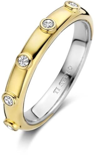 Ti Sento Milano Größe 8 Trendy Code 12316ZY, Sterling Silber, Zirkon
