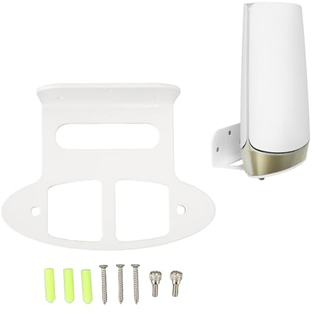 Soporte de Pared de Metal para NETGEAR Orbi Mesh WiFi 6, Soporte de Montaje para Enrutador para RBK752, RBK853, RBK753, RBK853, RBS750