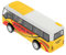 CIYODO Busmodell Zurückziehen Lebensecht Simulierter Bus Lernspielzeug Trägheitsbusmodell Schule Diecast Auto Spielzeug Push-go-Fahrzeug-Spielzeug Modelle Auto Model Metall Legierung