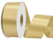 LoomJoyz Doppelseitige 40mm Gold Satinband 45 Meter Satinband Ideal für Geschenkverpackung Blume Bouquet Handwerk Hochzeiten Blumenarrangements Bögen