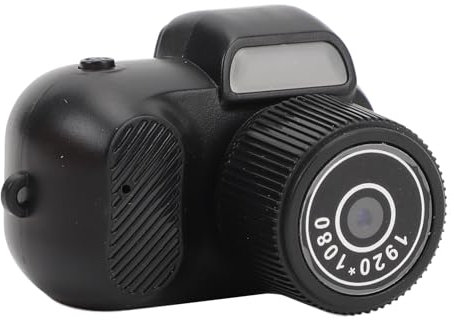 Sxhlseller Videocamera Micro Mini DV Portatile, Videocamera HD 1080P per Sport All'aria Aperta, Schermo da 0,96 Pollici, 180 MAh, Scheda SD Non Inclusa