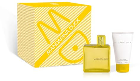 MANDARINA DUCK FRAGRANCES | Woman Eau de Toilette, Estuche Regalo para Mujer, Incluye Woman Eau de Toilette 100 ml y Crema Corporal 50 ml, Familia Olfativa Floral y Especiada