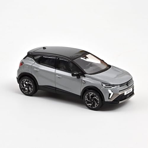 Renault Captur Esprit Alpine 2024 Rafalgrau und Schwarz 1:43