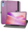 MAMA MOUTH Cover per Lenovo Tab 10.1 Custodia,Slim girevole Smart 360 gradi di rotazione Case Cover Custodia Protettiva per Lenovo Tab TB311FU 10.1 Pollici Tablet,Viola