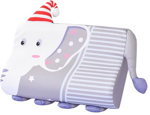 Generisch Kinder Kissen Für Bett Schlafen 45 X 27 X 6 cm Calmly Kinderkissen Kinderkopfkissen Schaum Kinderkissen Neck-Protector Für Kinder