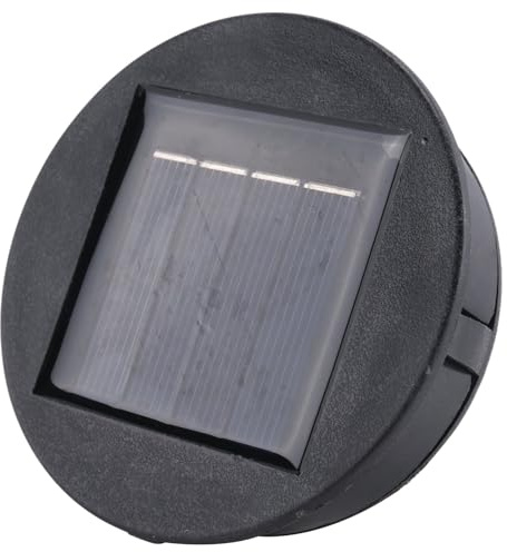 Xnuiasqe Smart Garden Solar Powered Replacement Round LED Light Box Solar Battery Box Solar Cells Poly Li-Ion Battery Charger
