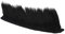 Gazechimp DIY Helm Mohawk Hair Punk Hair Für Motorrad Ski Snowboard Helme - Schwarz