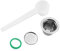 NIMOA Capsule de Café Rechargeable, Rechargeable Recharge Capsules de Café en Acier Inoxydable pour la Machine à Café Nespresso