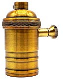 Fline EB1203003 Douille, Aluminium, E27, Or, L