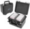 CASEMATIX Custodia Impermeabile per Carte Classificata - Adatta a 40 BGS PSA Slab Sleeves Graduate o 150 Top Loader - Scatola per Carte Sportive