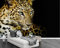 MUMUWUSG Fototapete 3D Effekt Braun Muster Tier Leopard Vlies Tapeten Wandtapete Xxl Moderne Wanddeko Design Wand Dekoration Wohnzimmer Schlafzimmer Büro 460X280Cm