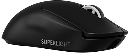 Logitech G PRO X SUPERLIGHT 2 LIGHTSPEED Kabellose Gaming-Maus, leicht, LIGHTFORCE Hybrid Switches, Hero 2 Sensor, 32.000 DPI, 5 programmierbare Tasten, USB-C-Laden, PC & Mac - Schwarz