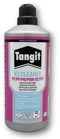 Tangit KS Cleaner Spezial Reiniger flüssig für Kunststoff-Schweißverbindungen (1x 1 Liter)
