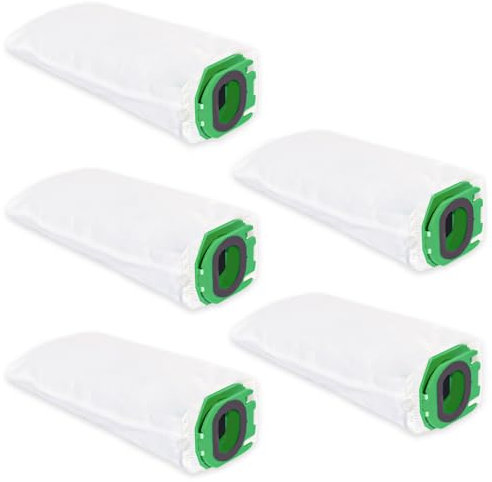 PRIMEBAG - 5 Staubsaugerbeutel passend für Vorwerk VB100 Akku-Staubsauger - Ersatz für FP100 Filtertüten - Bestleistung beim Saugen