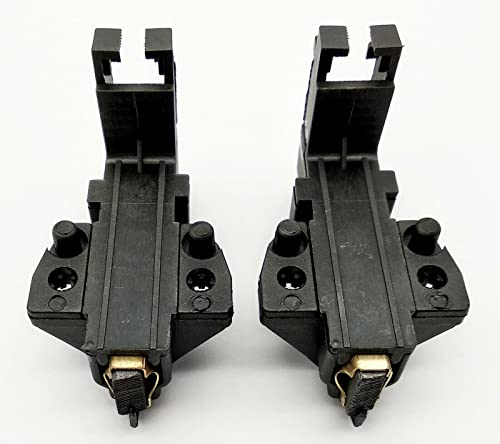 1 Paar Kohlebürsten mit Halter kompatibel mit Bosch, Siemens, Whirlpool, Bauknecht Waschmaschinen; 481931088529 Motorkohlen