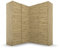 Rauch Möbel Quadra Schrank Eckschrank Schwebetürenschrank, Eiche Artisan, Holz, 4-trg., inkl. 2 Kleiderstangen, 12 Einlegeböden, BxHxT 181x229x187 cm