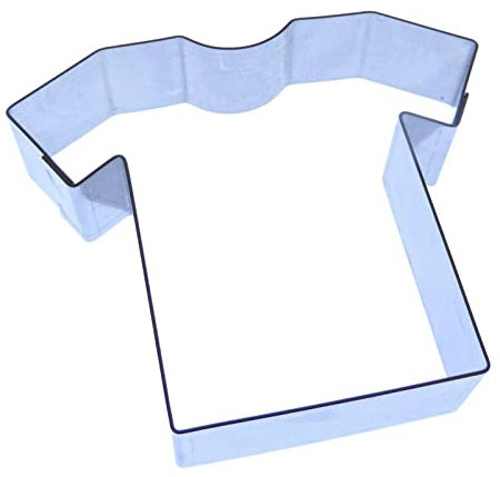 T Shirt/Football Shirt sugarcraft Cutter - Stainless Steel