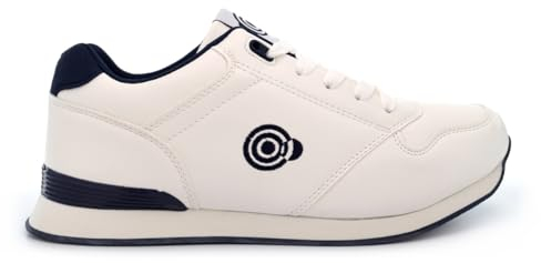 Generic Men's Bowling Shoes, White, 8 UK