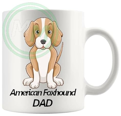 American Foxhound Mom and Dad Mugs, Dad