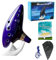 hzexun Ocarina Legend of Zelda Ocarina of Time 12-Loch-Alt-C-Okarina-Instrument mit Anleitung (evtl. nicht in deutscher Sprache) und Farbbox