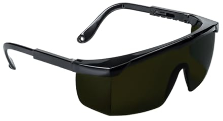 MJFENDAI IPL Schutzbrille 190nm - 2000nm, Laserschutzbrille für Laser Haarentfernung, Laser Schutzbrille für UV Schutzbrille, Augenschutz und Laser-Haarentfernung, Bräunung, Rotlichttherapie