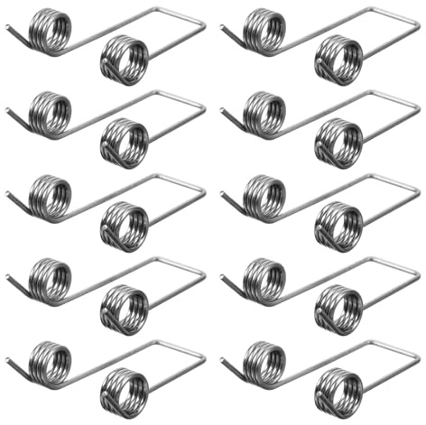 IMIKEYA 10St Torsionsfeder für Mülleimer mit Klappdeckel Torsionsfeder Zubehör Mülleimer Federn Ersatzteile er er für