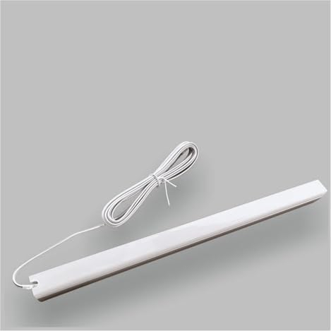 Led-glas regal licht 8mm kartensteckplatz weinschrank vitrine trennwand licht streifen licht linie licht nicht enthalten netzteil (Color : 6000K, Size : 550MM)