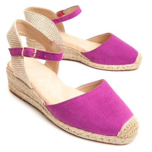 Montevita Spartsum18 90002 Keilabsatz für Damen, Fuchsia, 36 EU