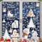 Shinybox Weihnachten Fensterbilder, 9 Blatt Selbstklebend-Weihnachten, Fensterdeko Weihnachten Wiederverwendbar, Fensterdeko-Weihnachtsfenster Aufkleber-Weihnachtsmann für Deko Weihnachten Fenster(C)