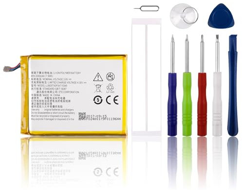 SwarKing Batteria di ricambio Li3820T43P3h715345 compatibile con ZTE Grand S Flex MF910 MF910L con toolkit