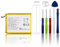 SwarKing Batteria di ricambio Li3820T43P3h715345 compatibile con ZTE Grand S Flex MF910 MF910L con toolkit
