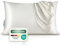 bene-sleep® Premium Seidenkissenbezug – 100 % Maulbeerseide 22 Momme | Oeko-TEX Zertifiziert* | Anti-Frizz & Faltenreduzierung | Kühlend, hypoallergen, hautfreundlich & luxuriös (Weiß, 50x70 cm)