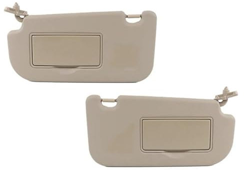 WEFOLCC Viseras Parasol para Kia para Sportage 2005 2006 2007 2008 2009-2012 Parasol Delantero Interior para Coche con Espejo De Maquillaje Parasol Visera Parasol Interior(1 Pair)