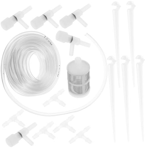 TOYANDONA Automatische Tropfbewässerung Mit Einstellbarem Ventil Für Topfpflanzen Gärten Gartenbewässerungsgerät Selbstbewässerungsspieß Tropfbewässerungssystem Pflanzen